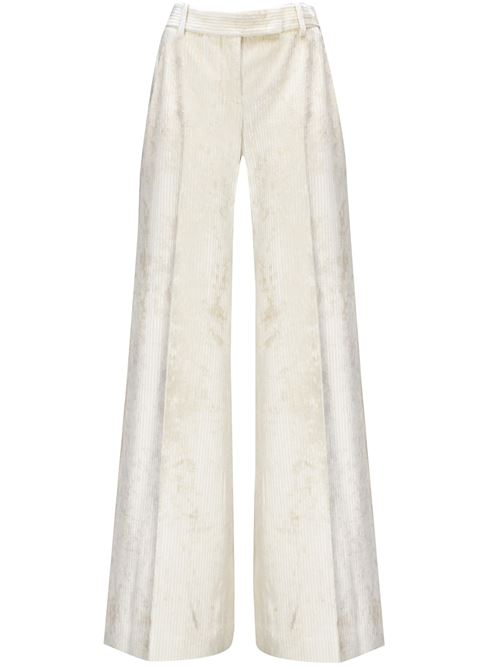 Pantaloni in velluto beige ERMANNO SCERVINO | D456P313GWI20704